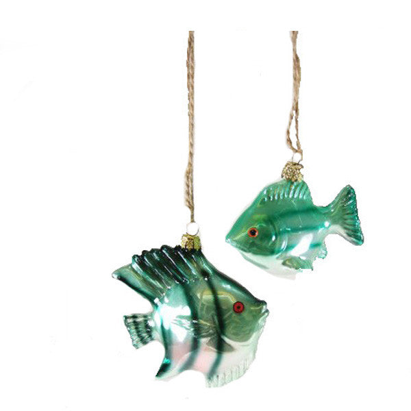 Bluefish Tree Ornaments Set of 2