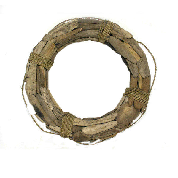 Driftwood and Rope Life Preserver