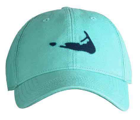 Nantucket Hat on Seafoam Green by Harding Lane