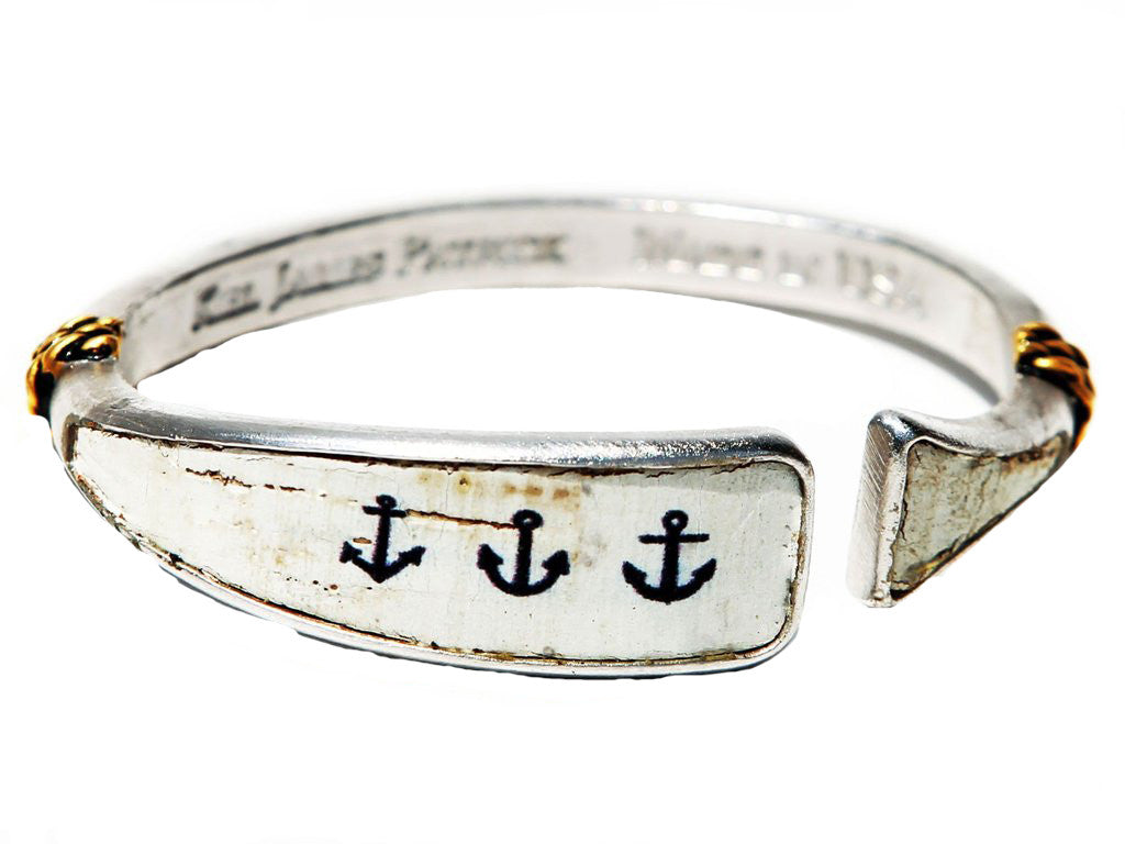 Kiel James Patrick Anchored American Bracelet