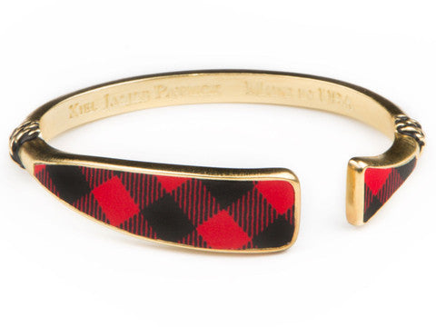 Kiel James Patrick Buffalo Check Bracelet