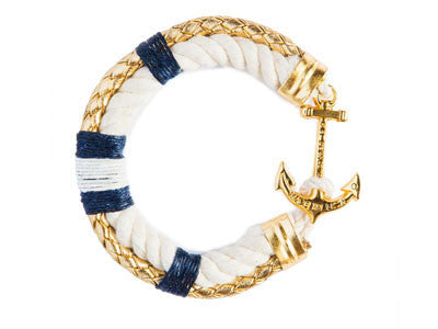 Kiel James Patrick - Sailor's Luck Bracelet Silver
