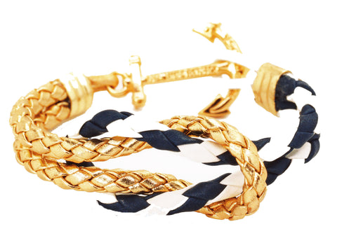 Kiel James Patrick - Sailor's Luck Bracelet Gold