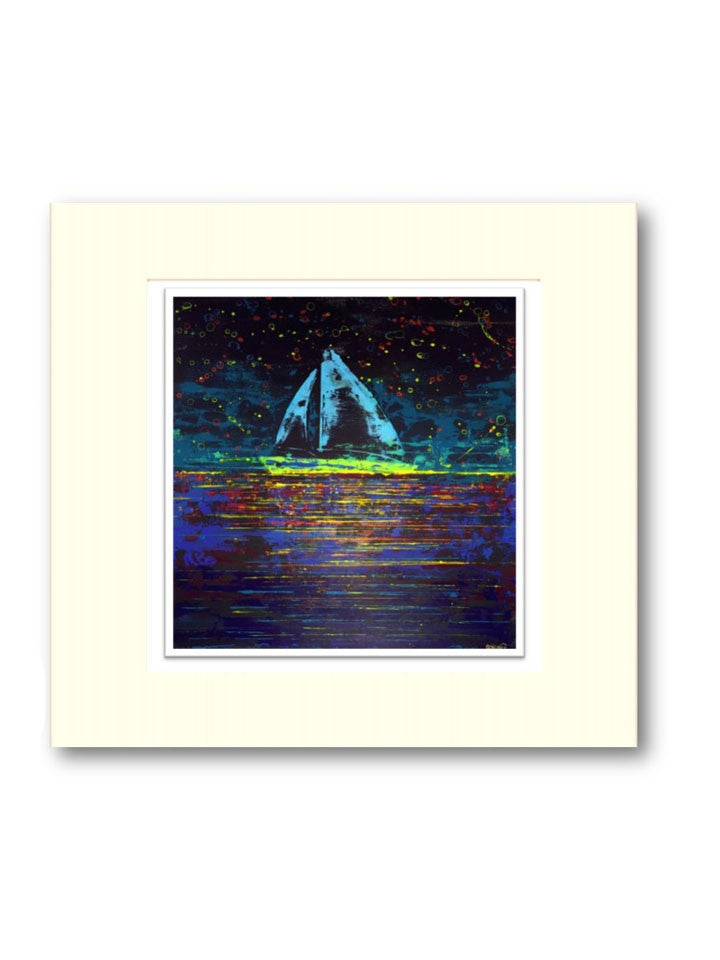 Ben Bonart Night Sail Limited Edition Print