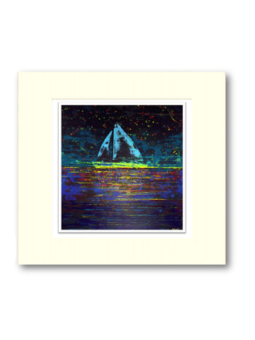Ben Bonart Sunset Sail Limited Edition Print