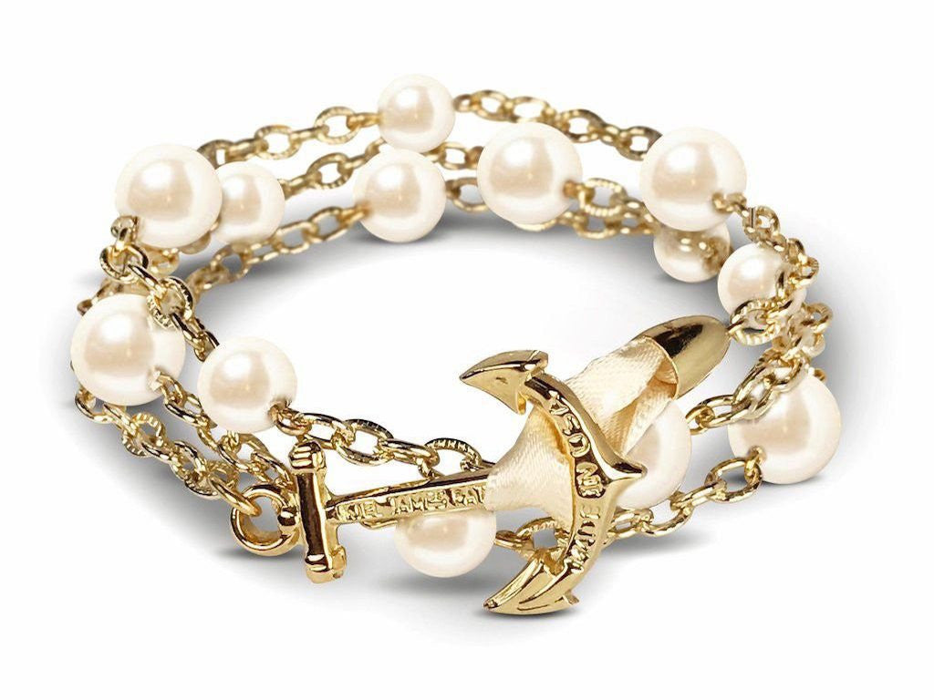 Kiel James Patrick Pearl Sailor Bracelet