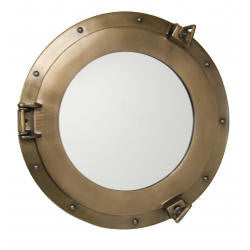 Port Hole Mirror Aluminum