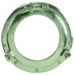 Port Hole Mirror Nickel