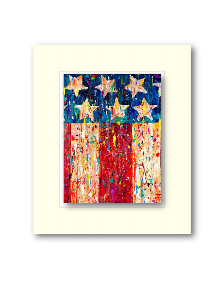 Ben Bonart Stars & Stripes Limited Edition Print