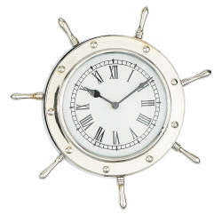 Ships Wheel Clock