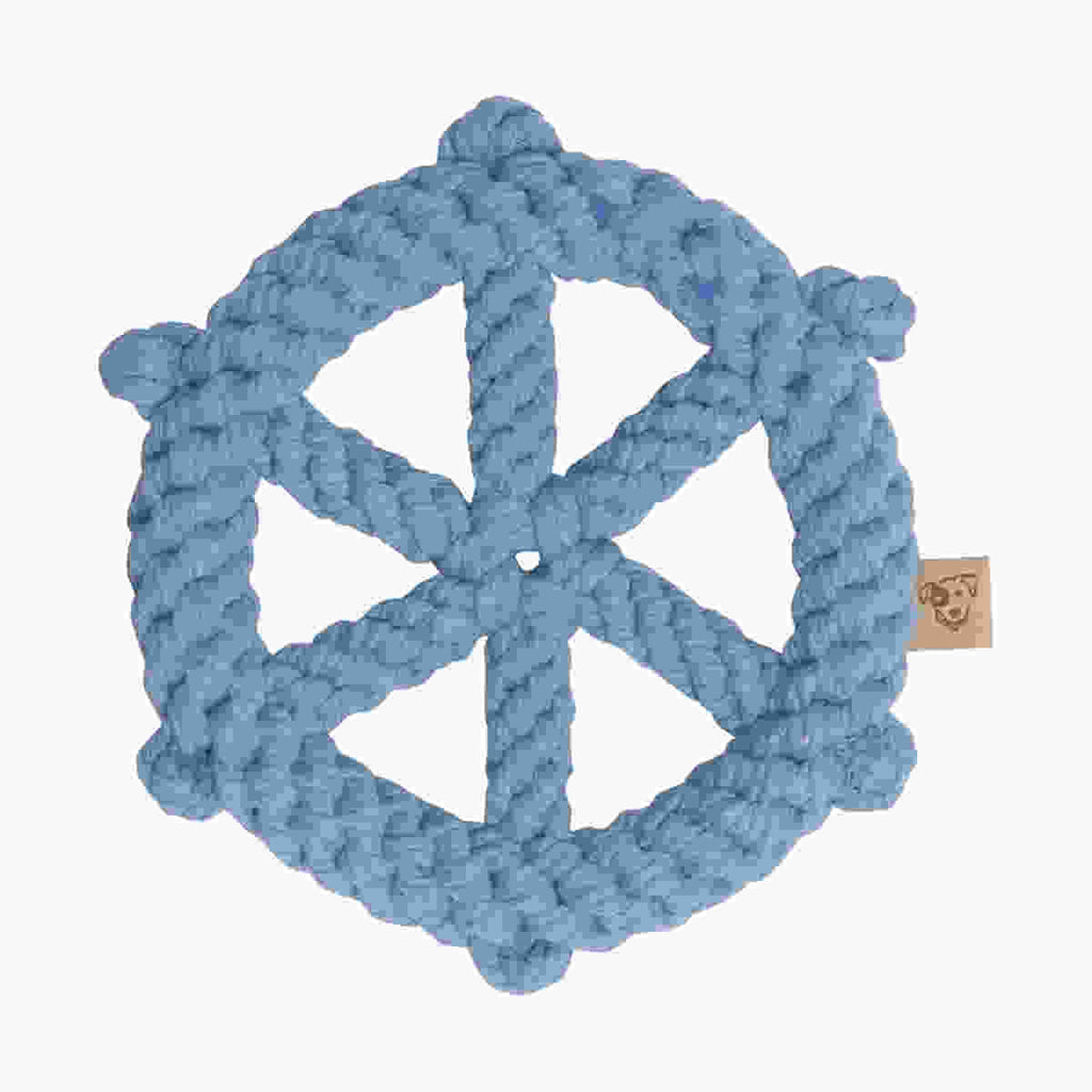 Ship's Wheel Chew Toy For Dogs