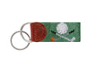 Smathers & Branson Golf Clubs Needlepoint Key Fob