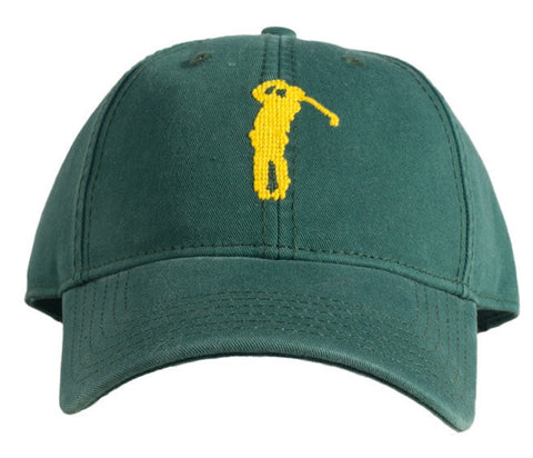 Harding Lane American Flag Baseball Hat in Mint Green