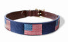 American Flag Dog Collar by Harding Lane