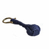 Monkey Fist Keychain in Navy
