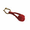 Monkey Fish Keychain in Red