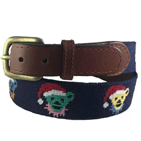 Smathers & Branson Flags of Our Fathers American Flag Needlepoint Belt