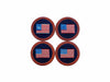 Smathers & Branson American Flag Needlepoint Coasters