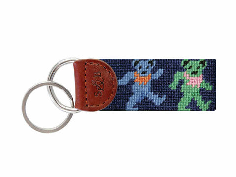 Smathers & Branson Lobster Needlepoint Key Fob