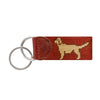 Smathers & Branson Retriever Needlepoint Key Fob