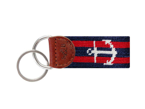 Smathers & Branson Lobster Needlepoint Key Fob