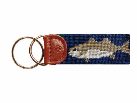 Smathers & Branson Lobster Needlepoint Key Fob