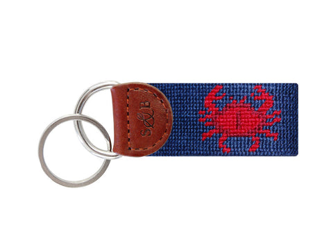 Smathers & Branson Lobster Needlepoint Key Fob