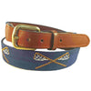 Smathers & Branson Old School Lacrosse Needlepoint Belt