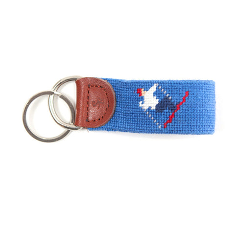 Smathers & Branson Lobster Needlepoint Key Fob