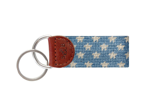 Smathers & Branson Lobster Needlepoint Key Fob
