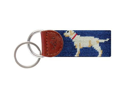 Smathers & Branson Lobster Needlepoint Key Fob