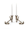 polished Nickel Tray with Rope Handles